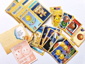 Smiley, Mini Álbum: Pack, 20 Láminas / Tarjetas  (No Repeats)
