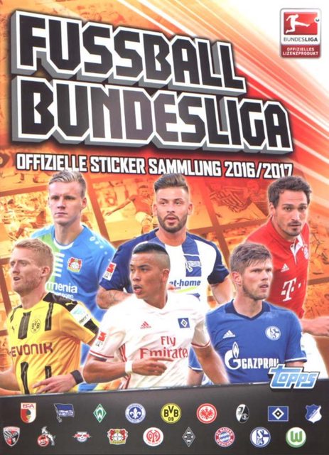 German League (Bundesliga) 2016-17 (Topps, 2016): Normal Category