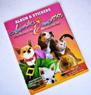 Animales Amoroso Cachorros y Mascotas: Álbum Vacío (Sin láminas) (2016, Rocarte)