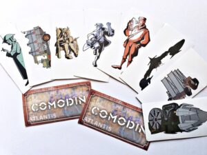 Atlantis (Salo, 2001): Pack, 3 Special Stickers (No Repeats)