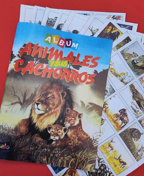 Animales y Sus Cachorros: Álbum Completo A Pegar foto 1