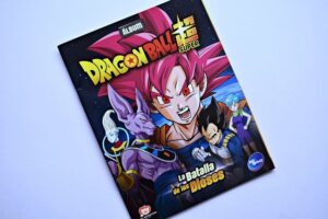 Dragon Ball Super Batalla de los Dioses: Tiene 16 Láminas (Álbum) (2018, Big-Bang)