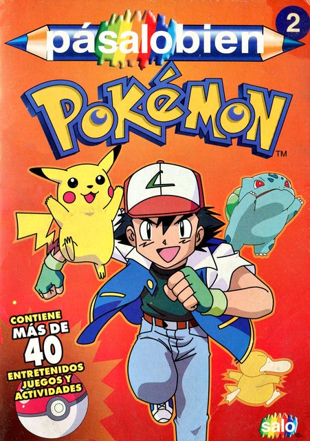 Pokémon Books PaSalo Bien (Salo, 1998): Premium Category