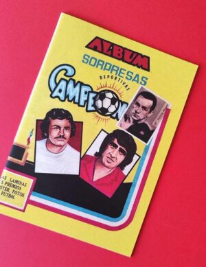 Fútbol 74' Sorpresas Deportivas Campeon: Álbum Completo (Con láminas impresas) (1974, Don Com)