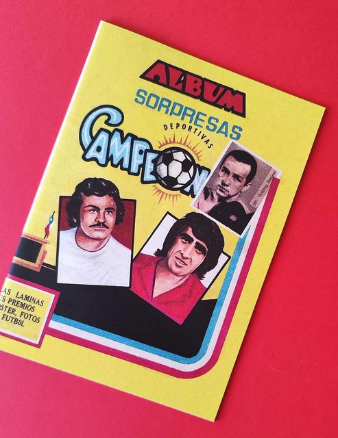 Fútbol 74' Sorpresas Deportivas Campeon: Álbum Completo (Con láminas impresas) (1974, Don Com)