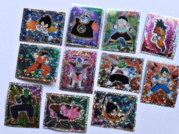 DBZ 2 (Salo, 1998): Pack, 3 Specials Stickers (Recycled, No Repeats)