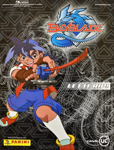 Beyblade, Let it Rip! (Bey Blade) (Panini, 2002): Normal Category