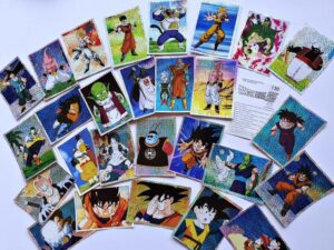 DBZ (Panini, 2015): Pack, 5 Specials Stickers (No Repeats)