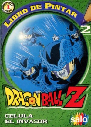 Dragon Ball Z, Series 1, Painting Books (Salo, 1999): Premium Category