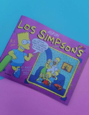 LOS SIMPSONS: Álbum Completo (Con láminas impresas) (1991, Don Com)