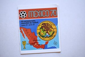 Copa Mundial 70' Mexico: Álbum Completo (Con láminas impresas) (1970, Panini)