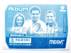 Mekano (Panini, 2002): Pack, 25 Stickers (No Repeats)