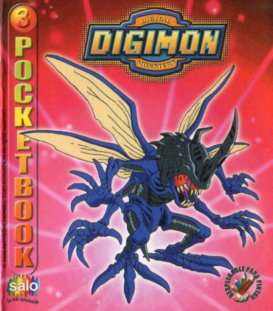 Digimon, PocketBook, Painting Books (Salo, 1999): Premium Category