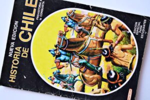 Historia de Chile Prehistoria a la Conquista: Álbum Vacío (Sin láminas) (1989, Artecrom)