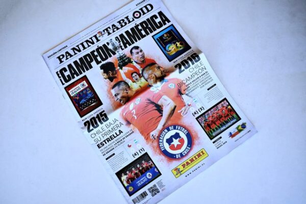 Copa América 2015 Chile, El Campeon de América: Tiene 65 Láminas (Álbum) (2019, Panini)