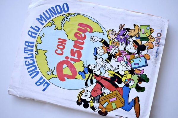 Disney, La vuelta al mundo con Disney: Álbum Completo (Con todas sus láminas pegadas) (1984, Salo)