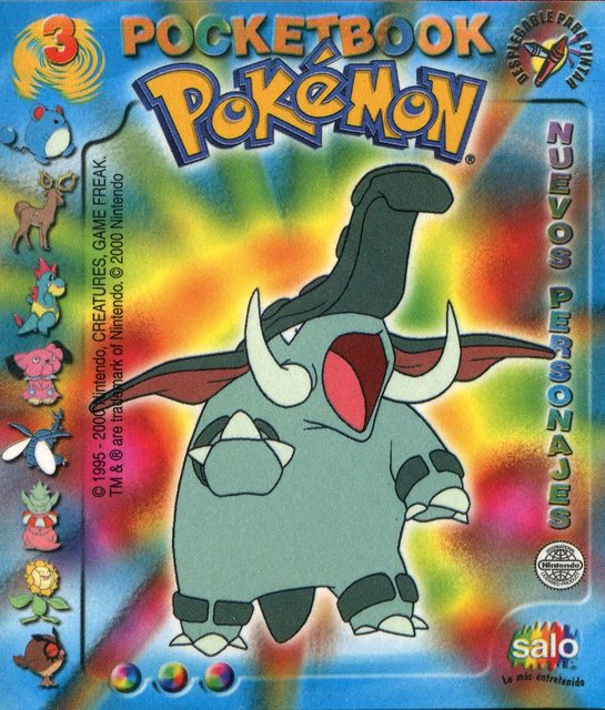 Pokémon PocketBook, Coloring Books (Salo, 2000): Premium Category