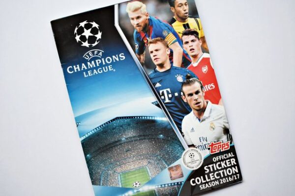 UEFA Champions League 2016-2017: Álbum Vacío (Sin láminas) (2016, Topps)
