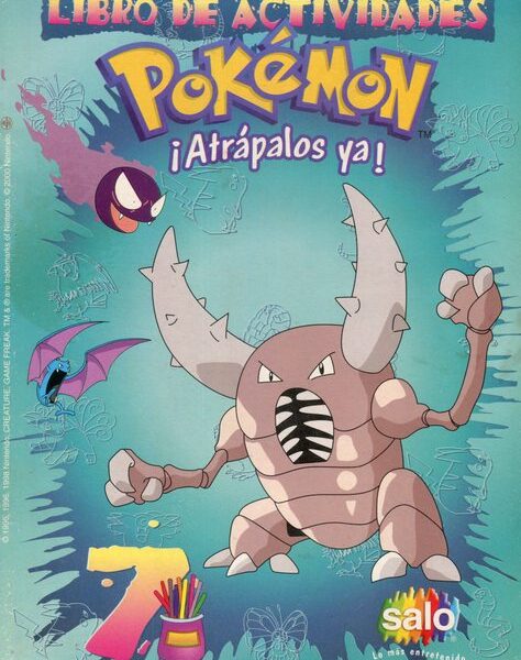 Pokémon Libros De Actividades (Salo