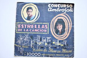 Concurso Ambrosoli Estrellas de la Canción: Álbum Completo (Con todas sus láminas pegadas) (1967, Ambrosoli)