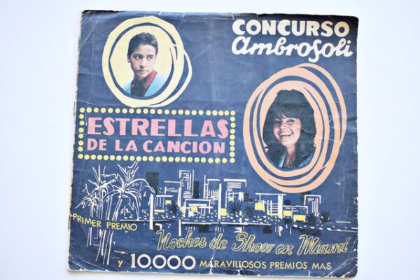 Concurso Ambrosoli Estrellas de la Canción: Álbum Completo (Con todas sus láminas pegadas) (1967, Ambrosoli)