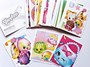 Shopkins (Panini, 2017): Pack, 30 Stickers (No Repeats)