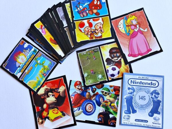 Nintendo (Salo, 2007): Pack, 30 Stickers (No Repeats)