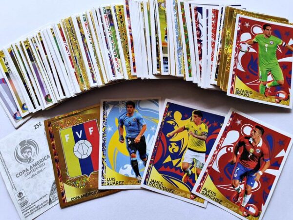 Copa América 2016 (Panini, 2016): Pack, 50 Stickers (No Repeats)