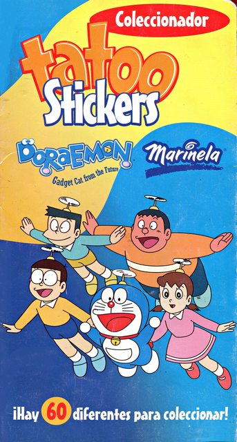 Doraemon, Tatoo Stickers Collector (Marinela, 2003): Premium Category