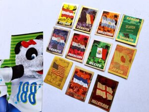 Copa Mundial 98' (Salo, 1998): Pack, 3 Specials Stickers (Recycled, No Repeats)