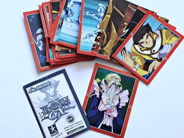 Yu-Gi-Oh! GX (Panini, 2008): Pack, 20 Stickers (No Repeats)