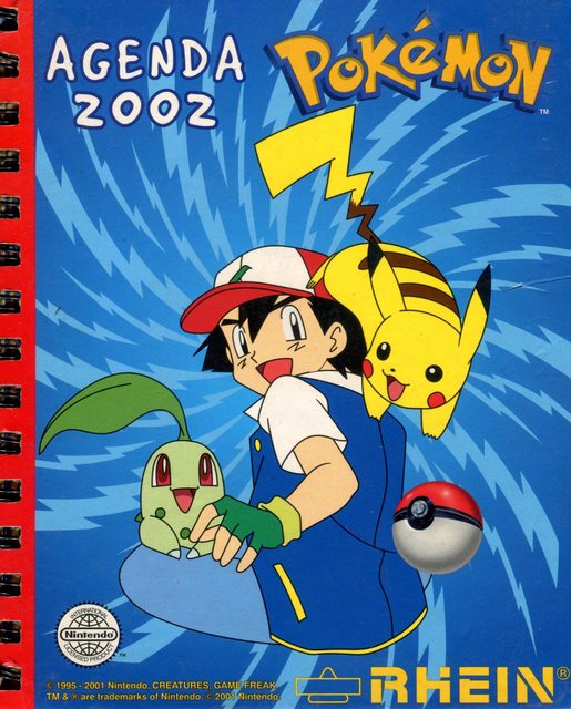 Pokémon, Agenda (Rhein, 2002): Premium Category