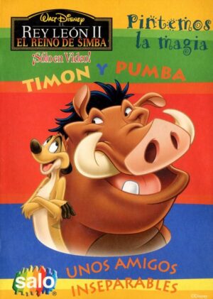 Lion King 2, We Paint the Magic, Painting Books (Salo, 1998): Premium Category
