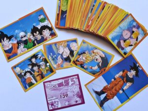 DBZ 5 (Salo, 1999): Pack, 30 Stickers (No Repeats)