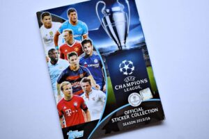 UEFA Champions League 2015-2016: Álbum Vacío (Sin láminas) (2015, Topps)