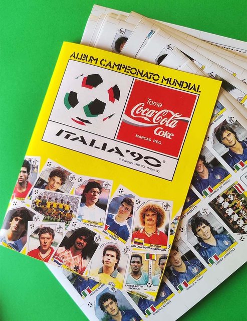 Copa Mundial 90' Italia: Álbum Completo A Pegar [Complete Set]