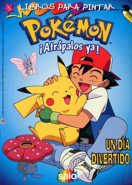 Pokémon, Coloring Books (Salo, 1999): Premium Category