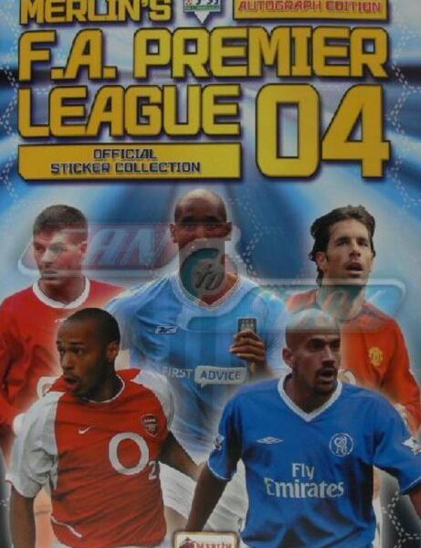 Liga Inglesa (Premier League) 2004 (Panini
