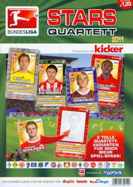 German League (Bundesliga) 2010 (Topps, 2010): Normal Category