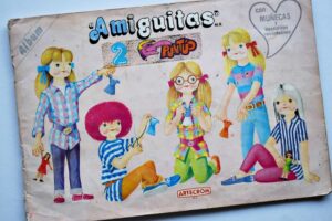 Amiguitas: Tiene 40 Láminas (Álbum) (1987, Artecrom)