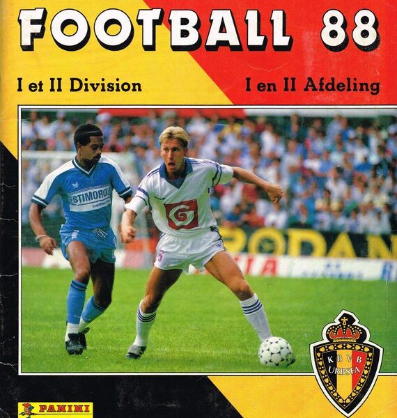 Liga Belga 88' (Football Belgium) (Panini
