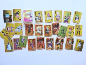 Dragon Ball Z Warriors (Panini, 2012): Pack, 3 Specials Stickers (Recycled, No Repeats)