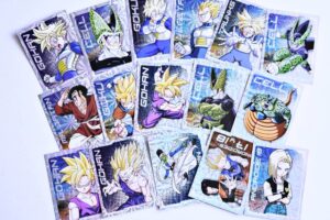 DBZ 4 (Big-Bang, 2004): Special Stickers [All 16 Specials]