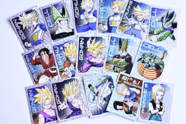 DBZ 4 (Big-Bang, 2004): Special Stickers [All 16 Specials]
