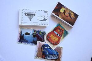 Cars 3 (Panini, 2017): Pack, 50 Stickers (No Repeats)