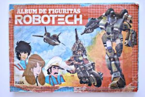 Robotech [Rojo]: Álbum Completo (Con todas sus láminas pegadas) (1985, Ultra Figus)
