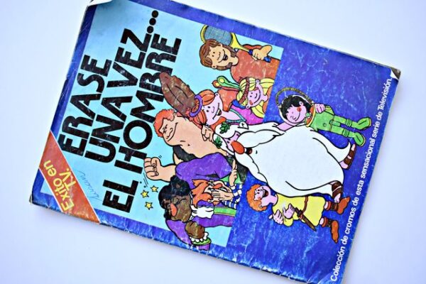 Erase una vez El Hombre: Tiene 55 Láminas (Álbum) (1978, Exito de TV)