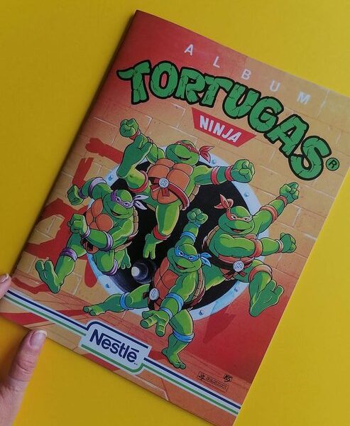 TORTUGAS NINJA: Álbum Completo A Pegar foto 1