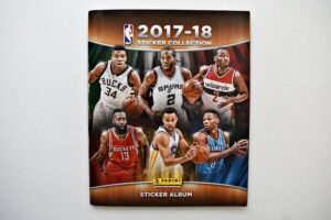 NBA Sticker Collection 2017-18: Álbum Completo (Con todas sus láminas pegadas) (2017, Panini)
