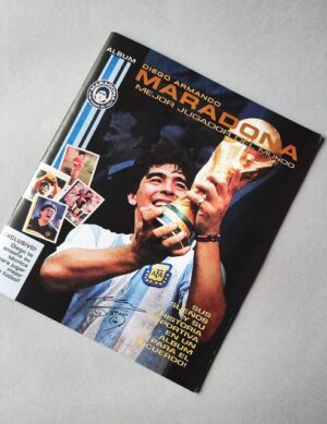 Maradona Álbum [Mejor Jugador del Mundo]: Álbum Completo (Con láminas impresas) (2024, Don Com)